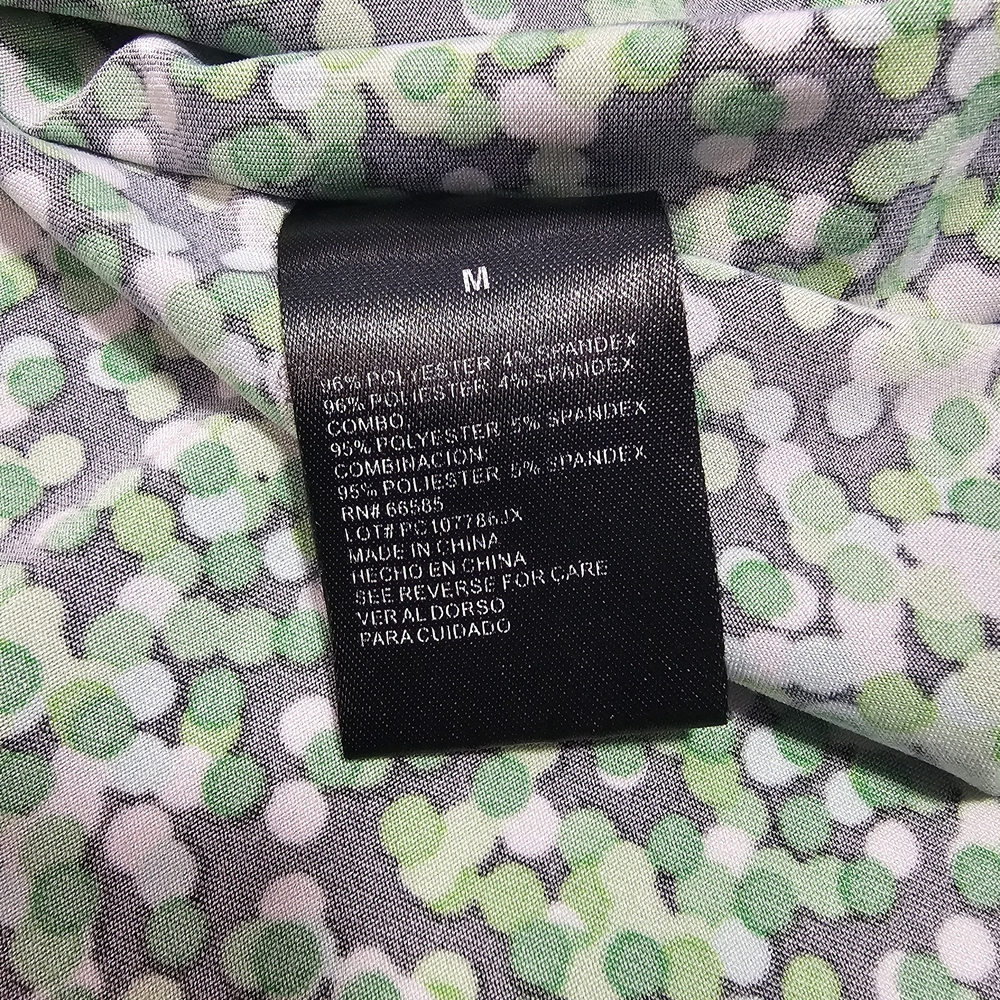 Perceptions Black and Lime Printed Patterned Maxi… - image 10